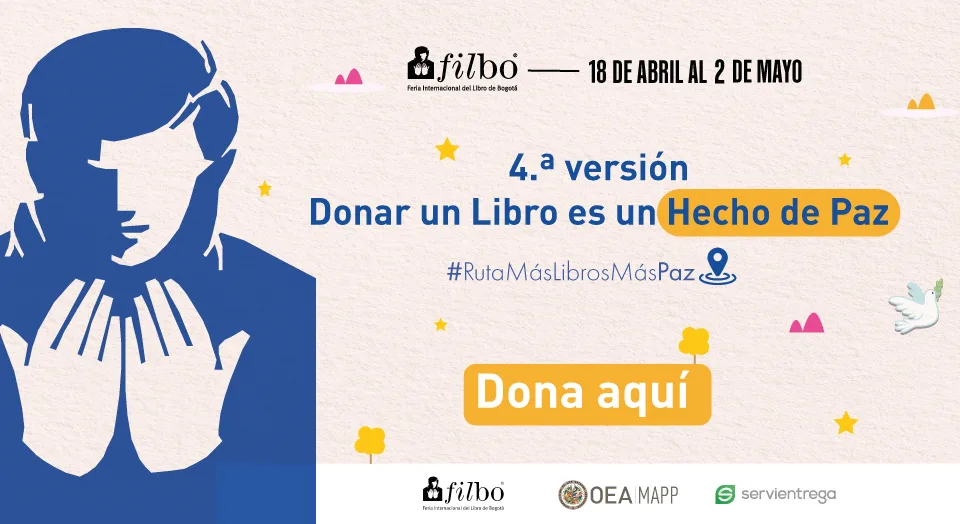FILBo 2023 - Donar un Libro es un Hecho de Paz